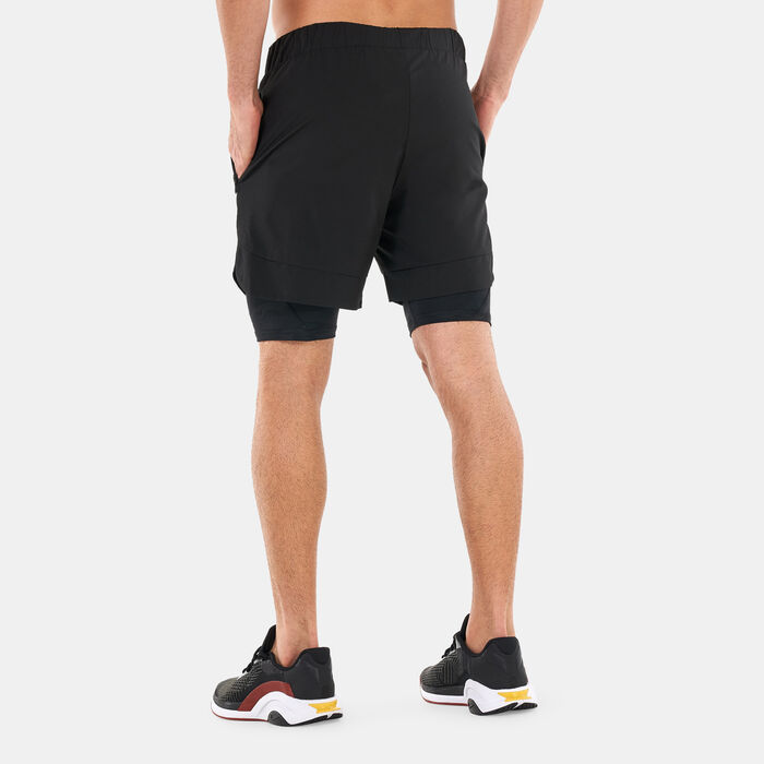 SQUATWOLF Men's Limitless 2-in-1 Shorts Black SQUATWOLF Men's Limitless 2-in-1 Shorts Black image number 1