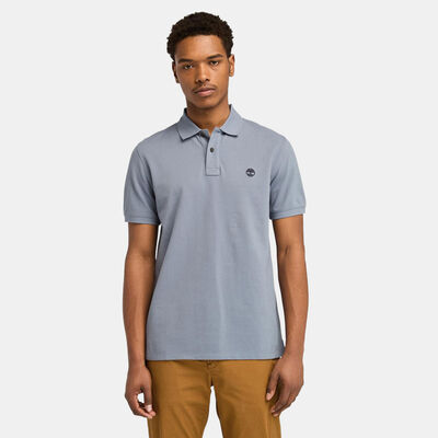 Timberland Men's MILLERS RIVER Polo Shirt Grey Timberland Men's MILLERS RIVER Polo Shirt Grey
