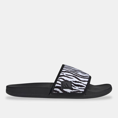 adidas Men's Adilette Comfort Slides Black adidas Men's Adilette Comfort Slides Black
