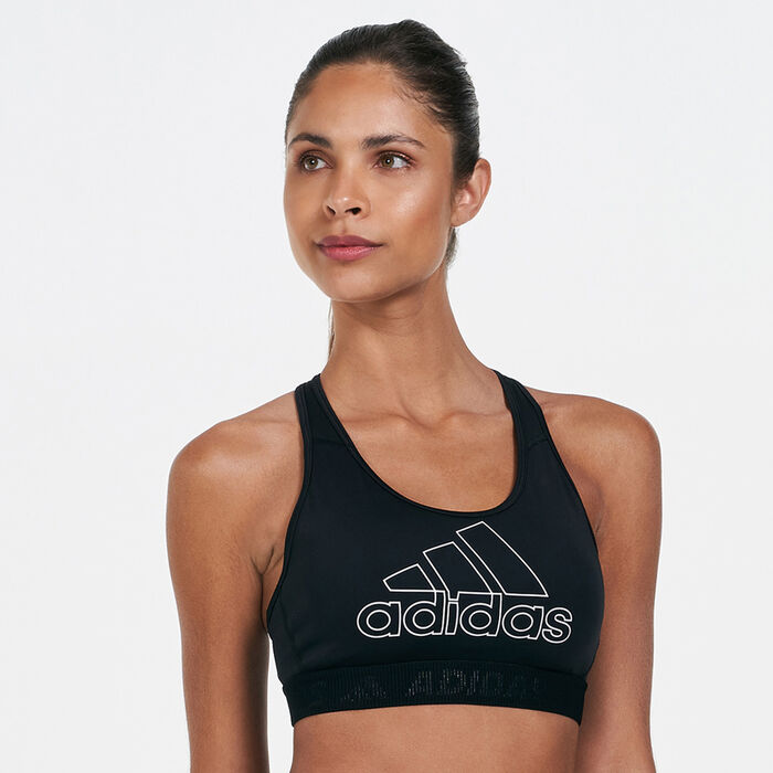 adidas Women's Don't Rest Badge Of Sport Bra Black image number 0