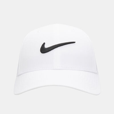 Nike Men's Dri-FIT Club Structured Swoosh Cap White