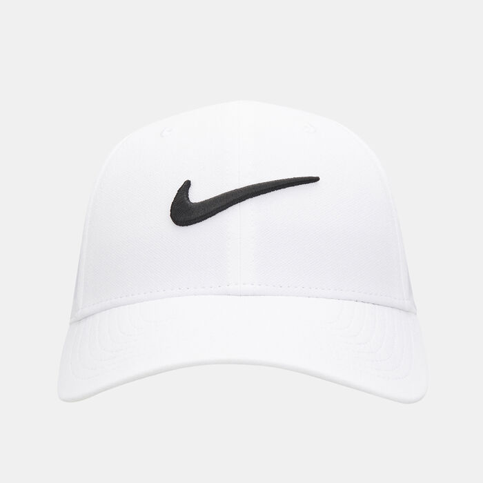 Nike Men's Dri-FIT Club Structured Swoosh Cap White image number 0