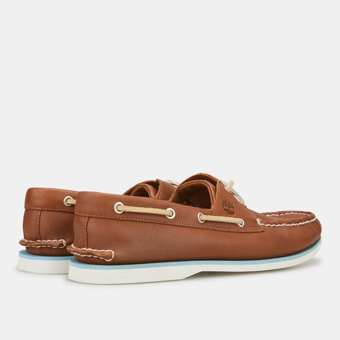 Timberland Men's Classic 2 Eye Boat Shoe Brown Timberland Men's Classic 2 Eye Boat Shoe Brown image number 2