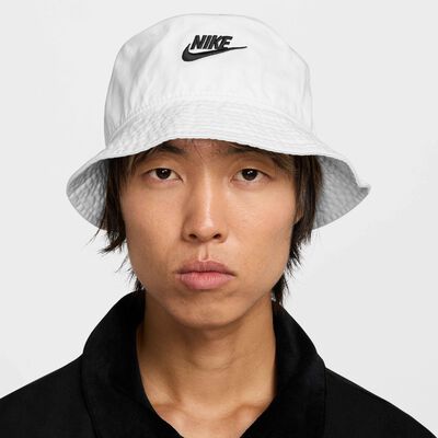Nike Apex Washed Bucket Hat White