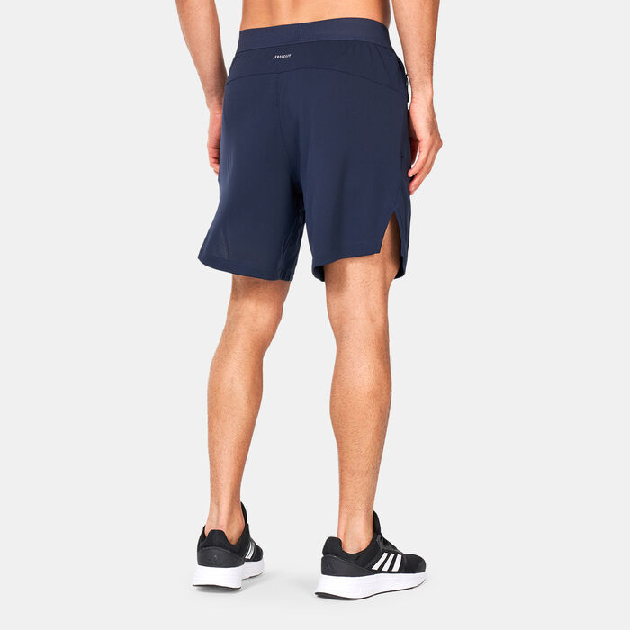 adidas Men's HIIT Training Shorts Blue adidas Men's HIIT Training Shorts Blue image number 1