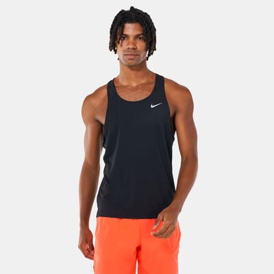 Nike Men's Dri-FIT Fast Singet Tank Top Black Nike Men's Dri-FIT Fast Singet Tank Top Black