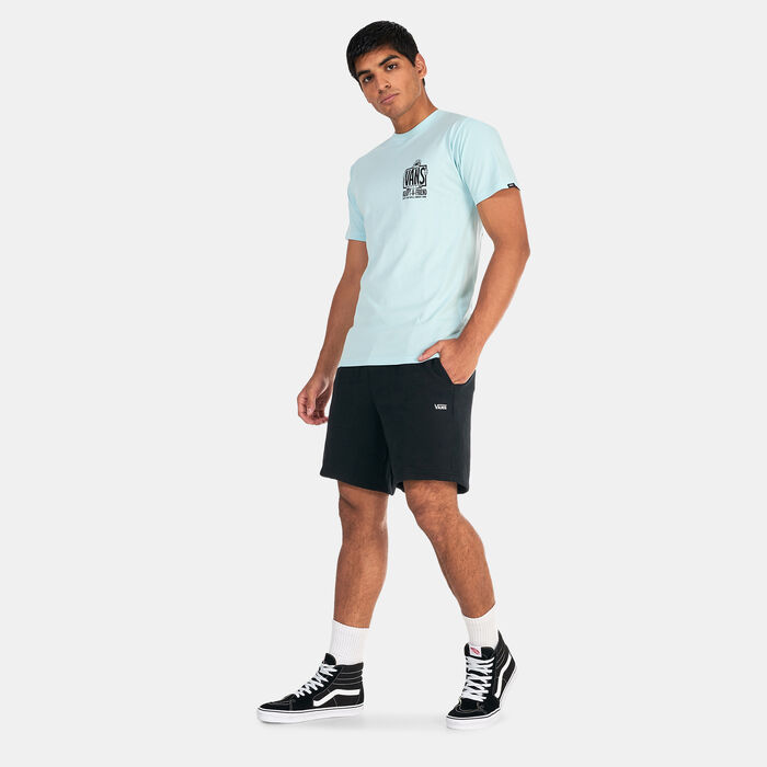 Vans Men's ComfyCush Relaxed Fleece Shorts Black image number 2