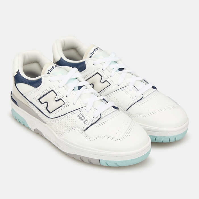 New Balance Women's BB550 Shoe Ivory image number 1