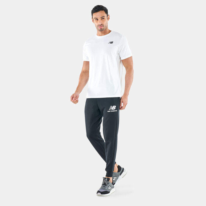 New Balance Men's Heathertech T-Shirt White image number 2
