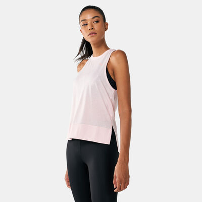 PUMA Women's Studio Open Back Tank Top Pink PUMA Women's Studio Open Back Tank Top Pink