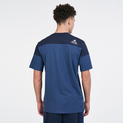 adidas Men's Z.N.E.T-Shirt Blue