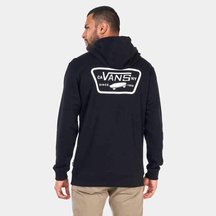 Vans Men's Full Patched Hoodie Black image number 1