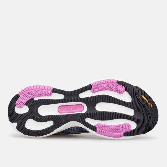 adidas Women's Solarglide 5 Running Shoe Blue image number 3