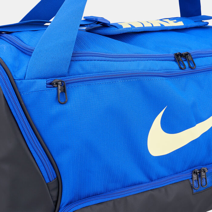 Nike Brasilia 9.5 Training Duffel Bag Blue Nike Brasilia 9.5 Training Duffel Bag Blue image number 3