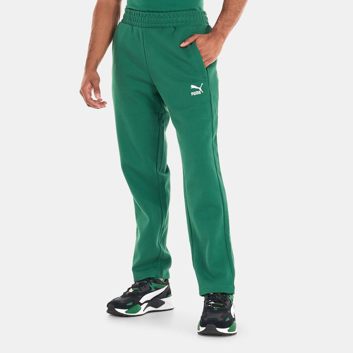 PUMA Men's T7 Track Pants Green image number 0