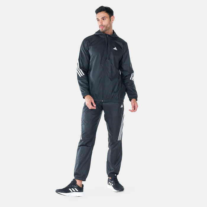 adidas Men's Sportswear Hooded Tracksuit Black adidas Men's Sportswear Hooded Tracksuit Black image number 0
