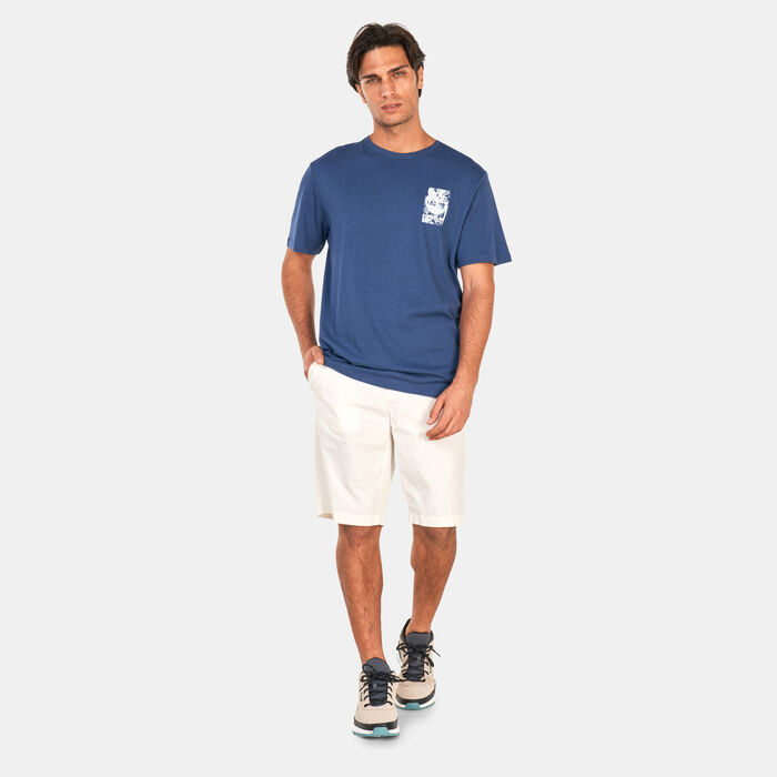 Timberland Men's Refibra™ Technology T-Shirt Blue Timberland Men's Refibra™ Technology T-Shirt Blue image number 2