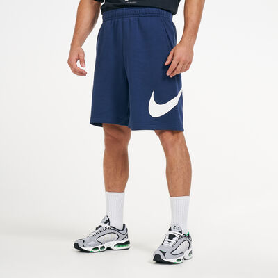 Nike Men's Sportswear Club Graphic Shorts Blue