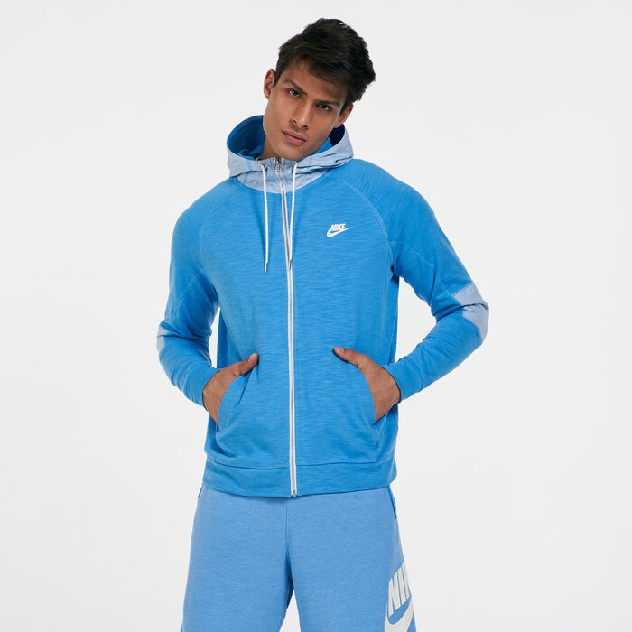 Nike Men's Sportswear Hoodie Blue image number 0