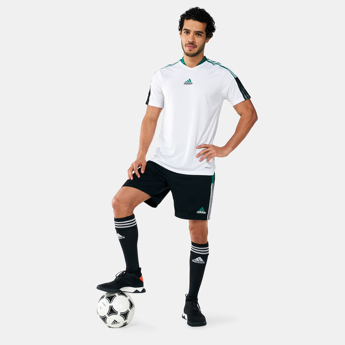 adidas Men's Tiro 3-Stripes Shorts Black adidas Men's Tiro 3-Stripes Shorts Black image number 2