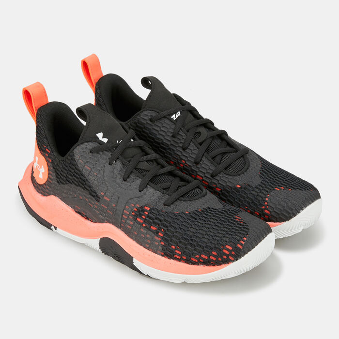 Under Armour UA Spawn 3 Basketball Shoe Black Under Armour UA Spawn 3 Basketball Shoe Black image number 1