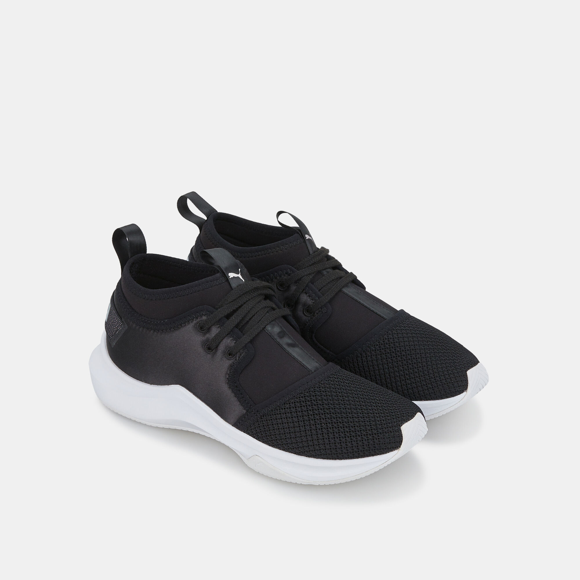 Women s Phenom Low Satin En Pointe Shoe Black PUMA in Qatar SSS