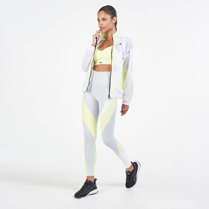 Reebok Women's Meet You There Jacket White Reebok Women's Meet You There Jacket White image number 2