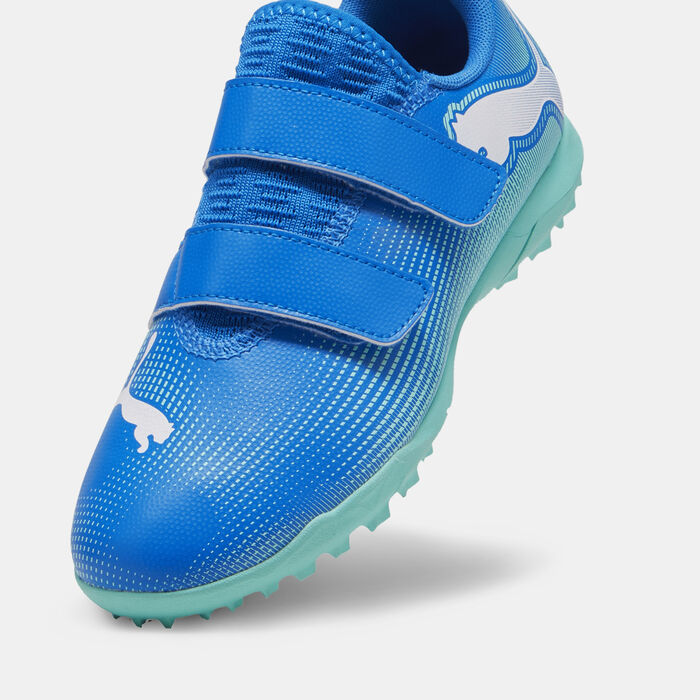 PUMA Kids' FUTURE 7 PLAY Turf Ground Football Shoes Blue PUMA Kids' FUTURE 7 PLAY Turf Ground Football Shoes Blue image number 5