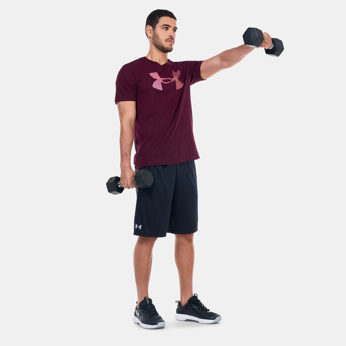 Under Armour Men's UA Tech™ Wordmark Graphic Training Shorts Black Under Armour Men's UA Tech™ Wordmark Graphic Training Shorts Black image number 2