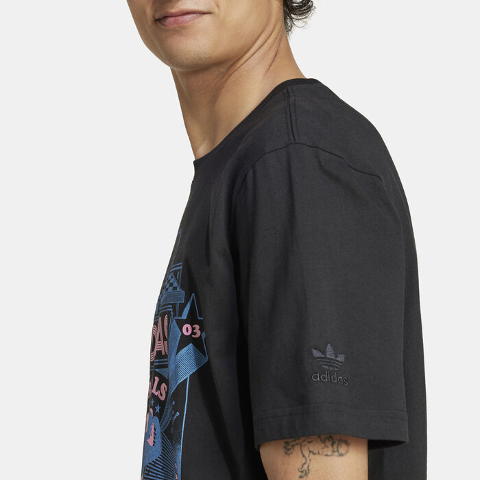 adidas Originals Men's Training Supply Street 4 T-Shirt Black image number 4