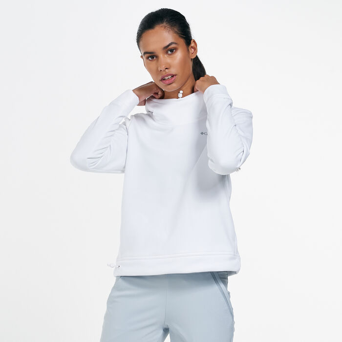 Columbia Women's Out-Shield™ Dry Fleece Hoodie White Columbia Women's Out-Shield™ Dry Fleece Hoodie White image number 0