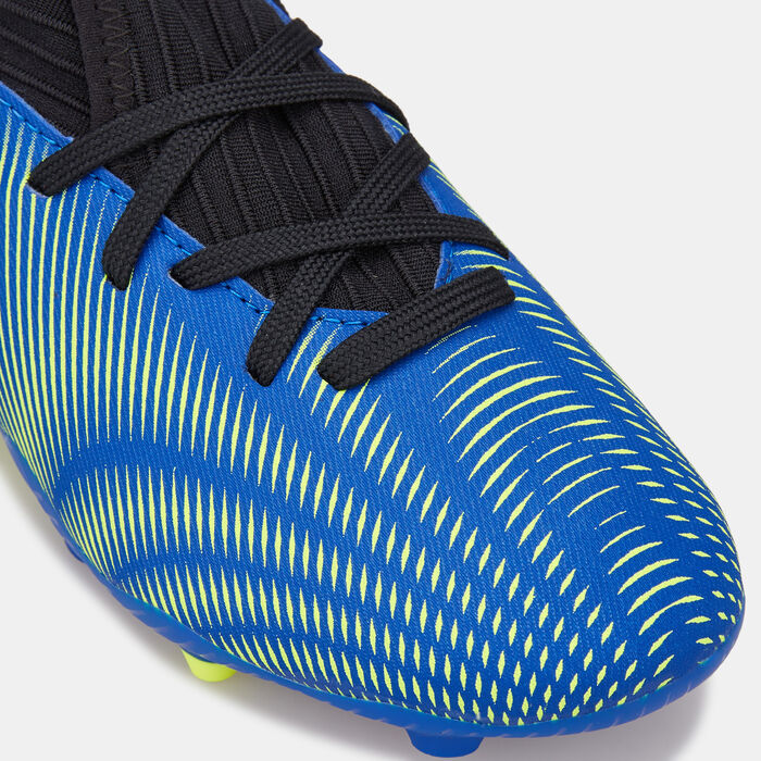 adidas Kids' Nemeziz.3 Firm Ground Football Shoe Blue image number 4