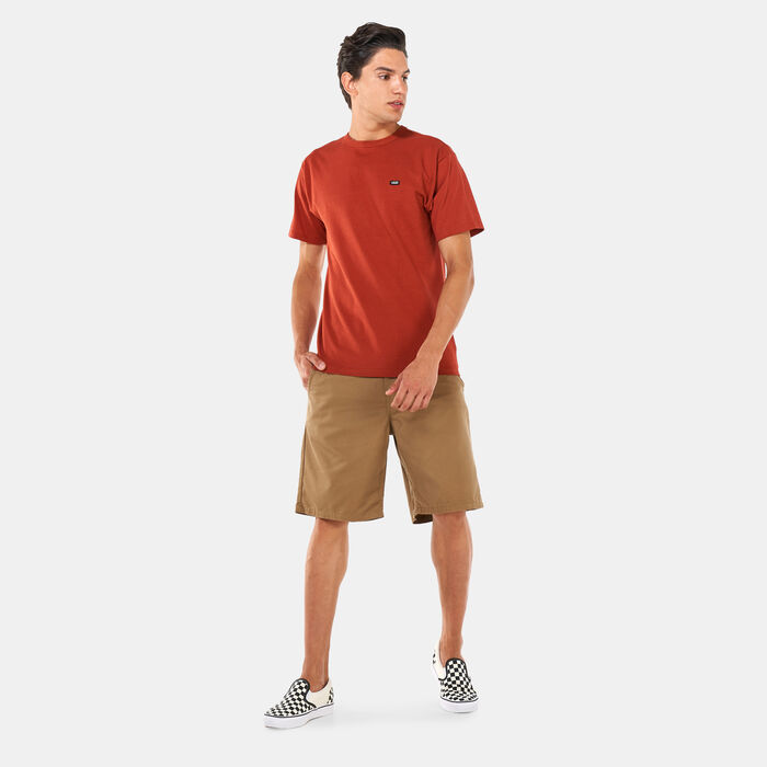 Vans Men's Off The Wall Classic T-Shirt Red image number 2