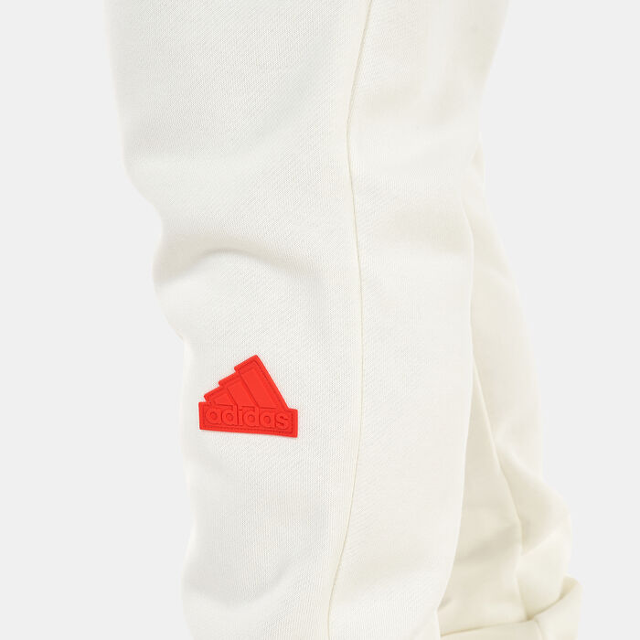 adidas Men's Fleece Pants White image number 3