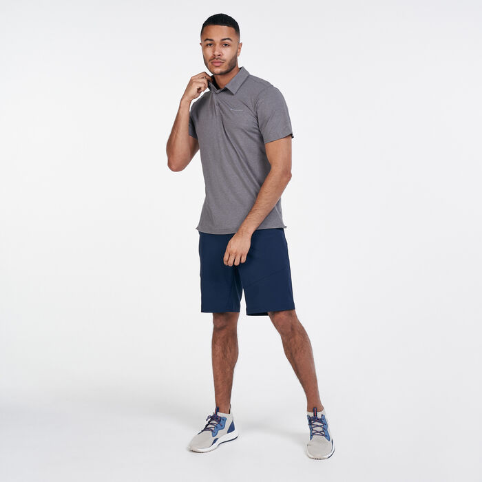 Columbia Men's Tech Trail™ Polo T-Shirt Black image number 2