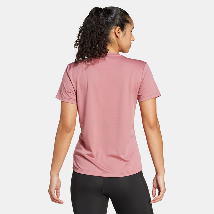 adidas Women's Run It T-Shirt Red adidas Women's Run It T-Shirt Red image number 1