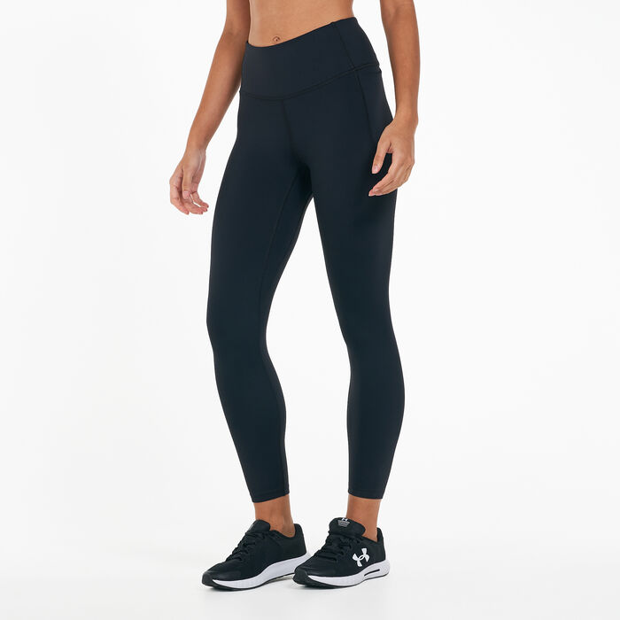Under Armour Women's Meridian Ankle Leggings Black Under Armour Women's Meridian Ankle Leggings Black image number 0