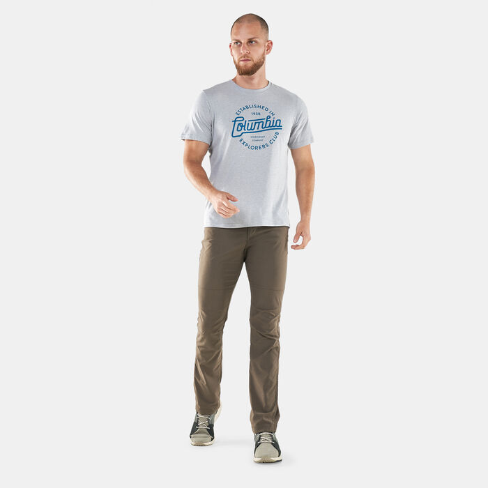Columbia Men's Bluff Mesa™ II Graphic T-Shirt Grey Columbia Men's Bluff Mesa™ II Graphic T-Shirt Grey image number 2
