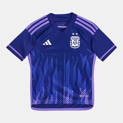 adidas Kids' Argentina Stadium Away Jersey - 2022/23 Blue adidas Kids' Argentina Stadium Away Jersey - 2022/23 Blue