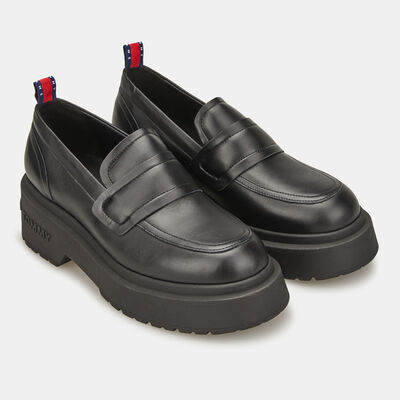 Tommy Hilfiger Women's Moccasins Black