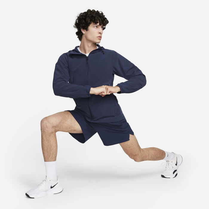 Nike Men's Unlimited Water-Repellent Hoodie Blue Nike Men's Unlimited Water-Repellent Hoodie Blue image number 6
