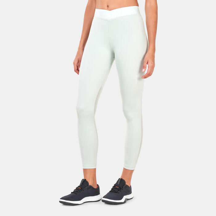 adidas Women's Techfit V-Shaped Elastic 7/8 Leggings Green image number 0