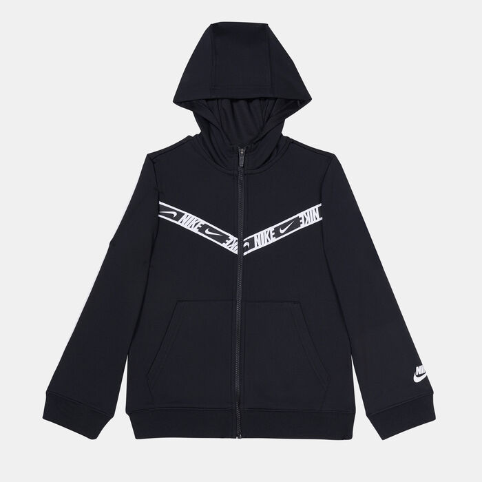 Nike Kids' Sportswear Repeat Hoodie Black Nike Kids' Sportswear Repeat Hoodie Black image number 0