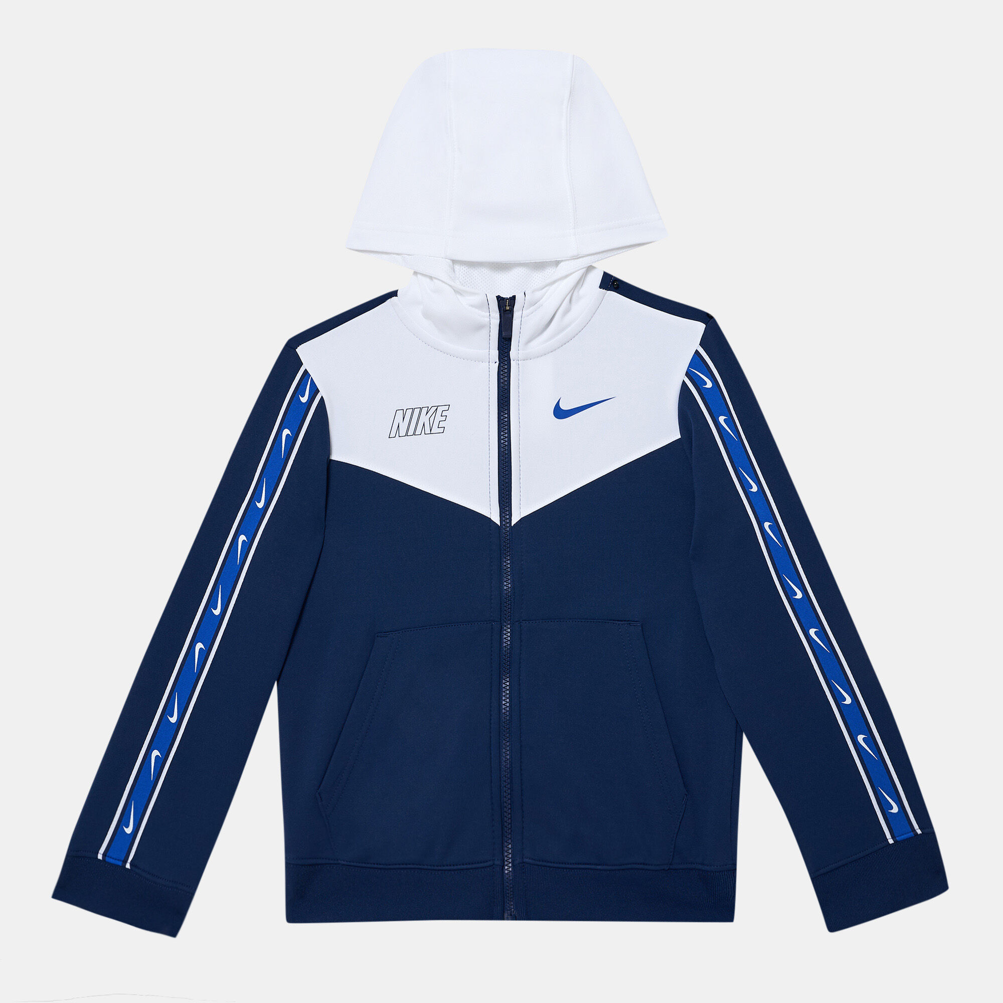 Nike junior swoosh tape full zip hoodie best sale