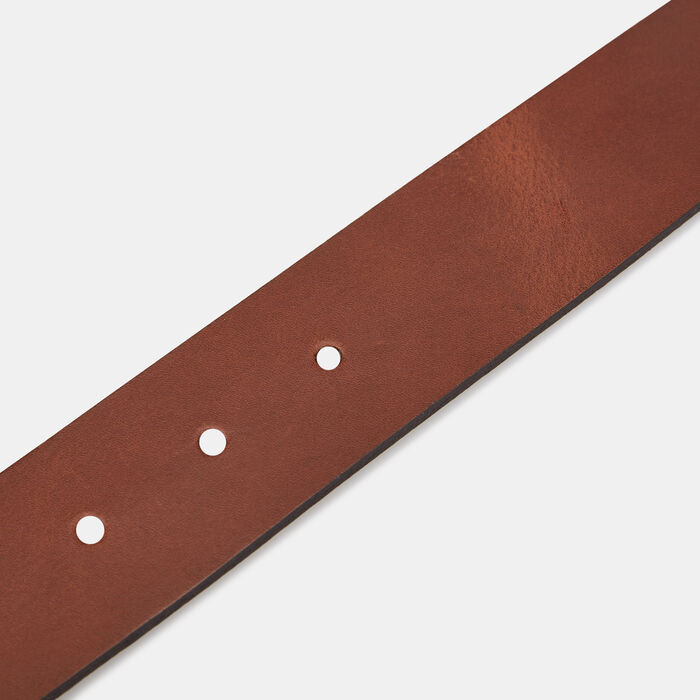 Timberland Men's Leather Belt Brown Timberland Men's Leather Belt Brown image number 2