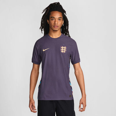 Nike Men's England Team 2024/25 Match Away Dri-FIT ADV Football Authentic Shirt Grey