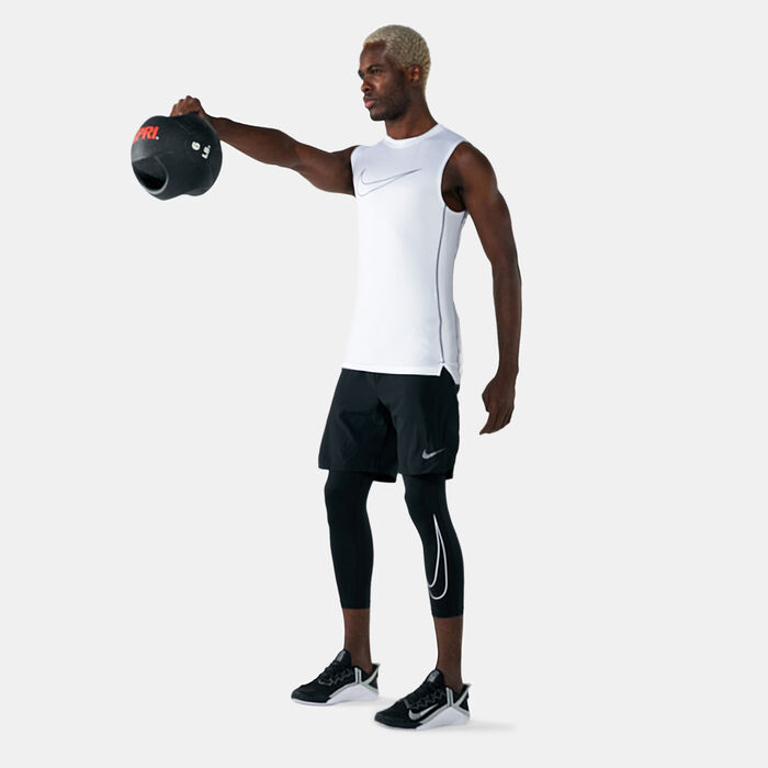 Nike Men's Dri-FIT Tank Top White image number 2