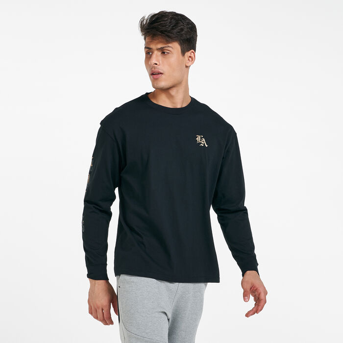 Nike Men's LeBron Long Sleeve T-Shirt Black Nike Men's LeBron Long Sleeve T-Shirt Black image number 0