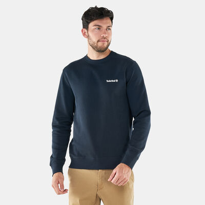 Timberland Men's Chest Logo Sweatshirt Blue Timberland Men's Chest Logo Sweatshirt Blue