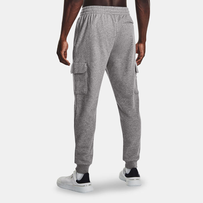 Under Armour Men's Rival Fleece Cargo Sweatpants Grey image number 1